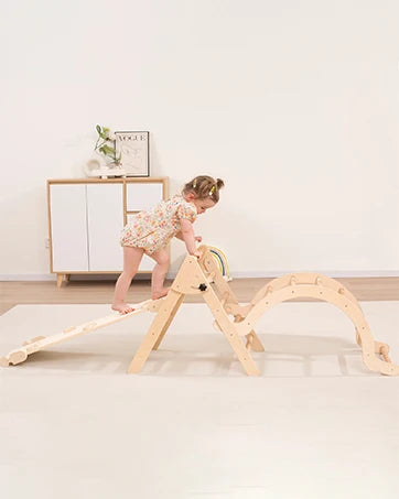 Pikler Triangle Climbing Set