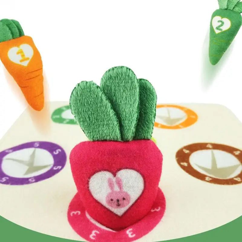 Carrot Harvest Stuffed Montessori Toys