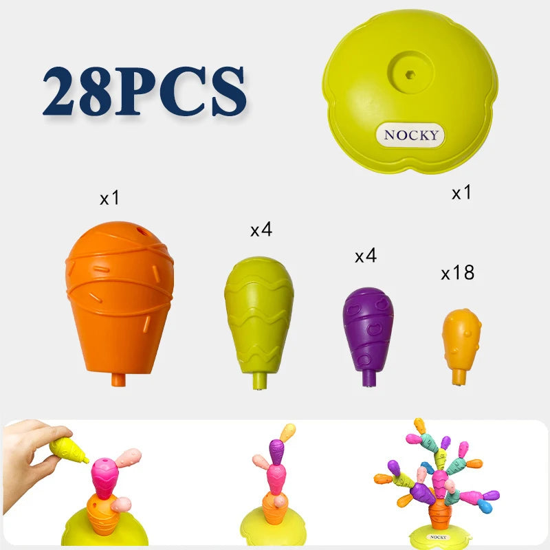 Balancing Cactus Sorting Building Set