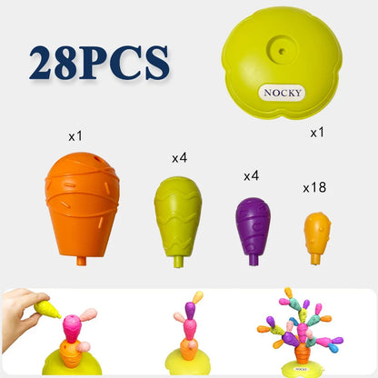 Balancing Cactus Sorting Building Set
