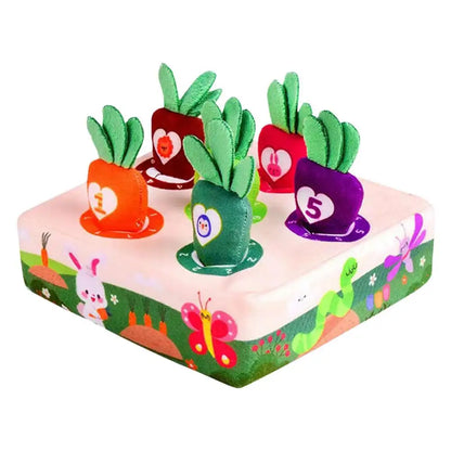 Carrot Harvest Stuffed Montessori Toys