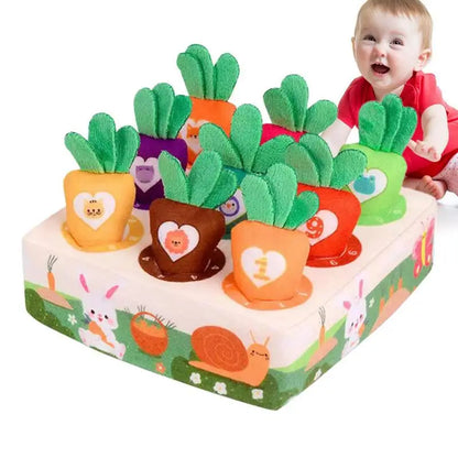 Carrot Harvest Stuffed Montessori Toys