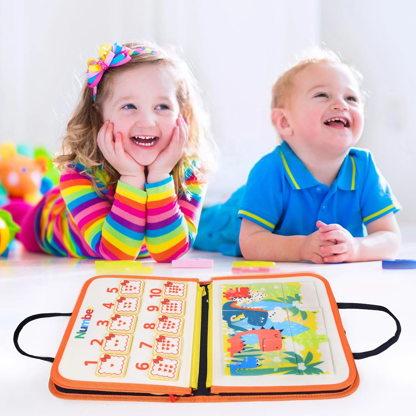Educational Busy Board Book