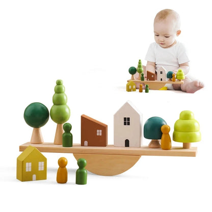 Wooden Forest Blocks