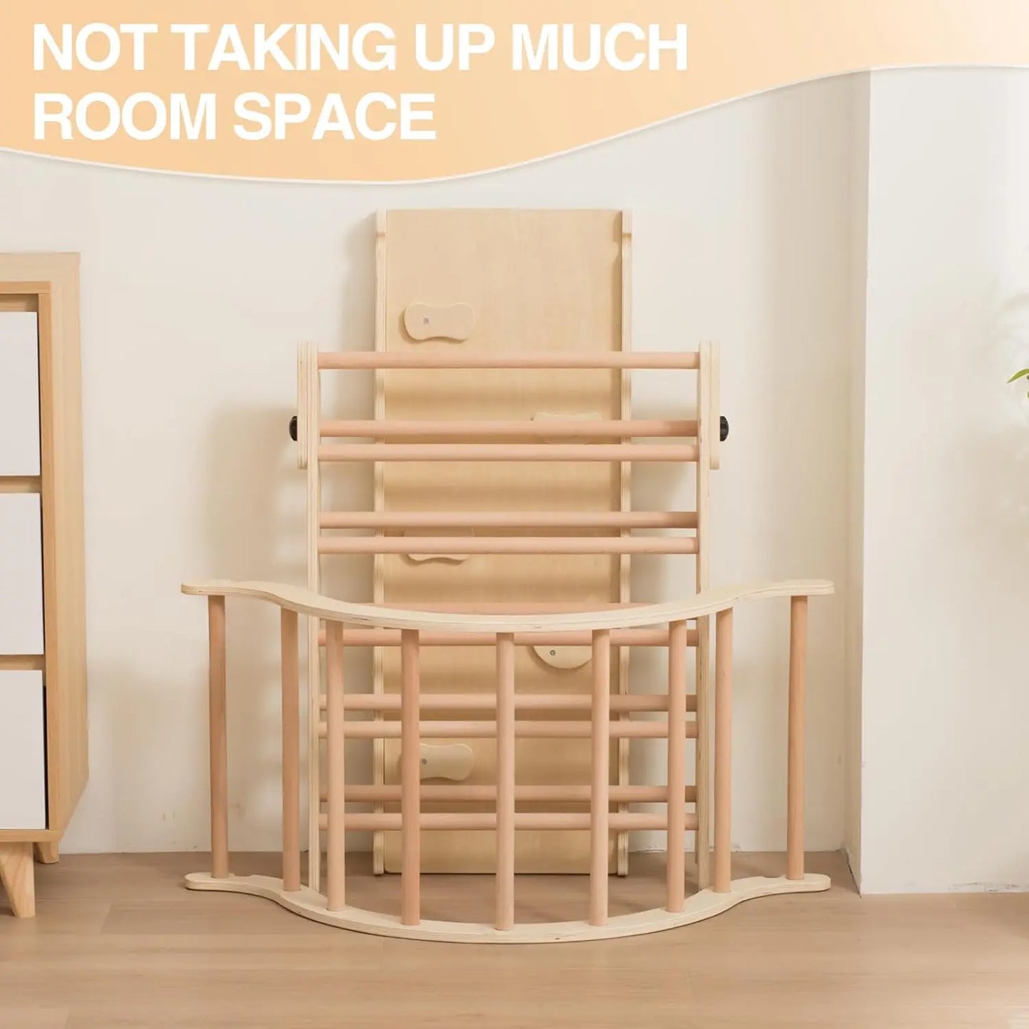 Pikler Triangle Climbing Set