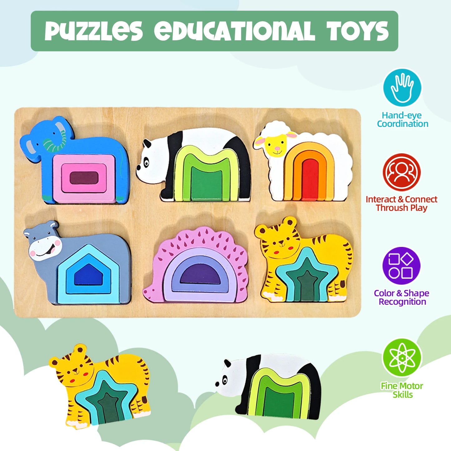 Animal Shape Puzzle