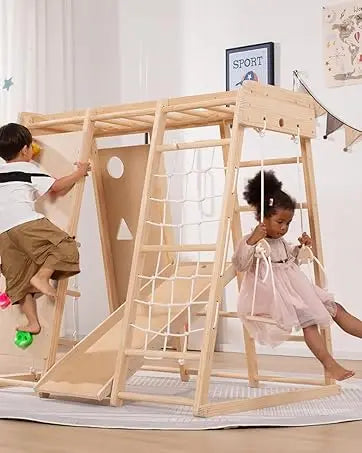 Pikler Triangle Climbing Set