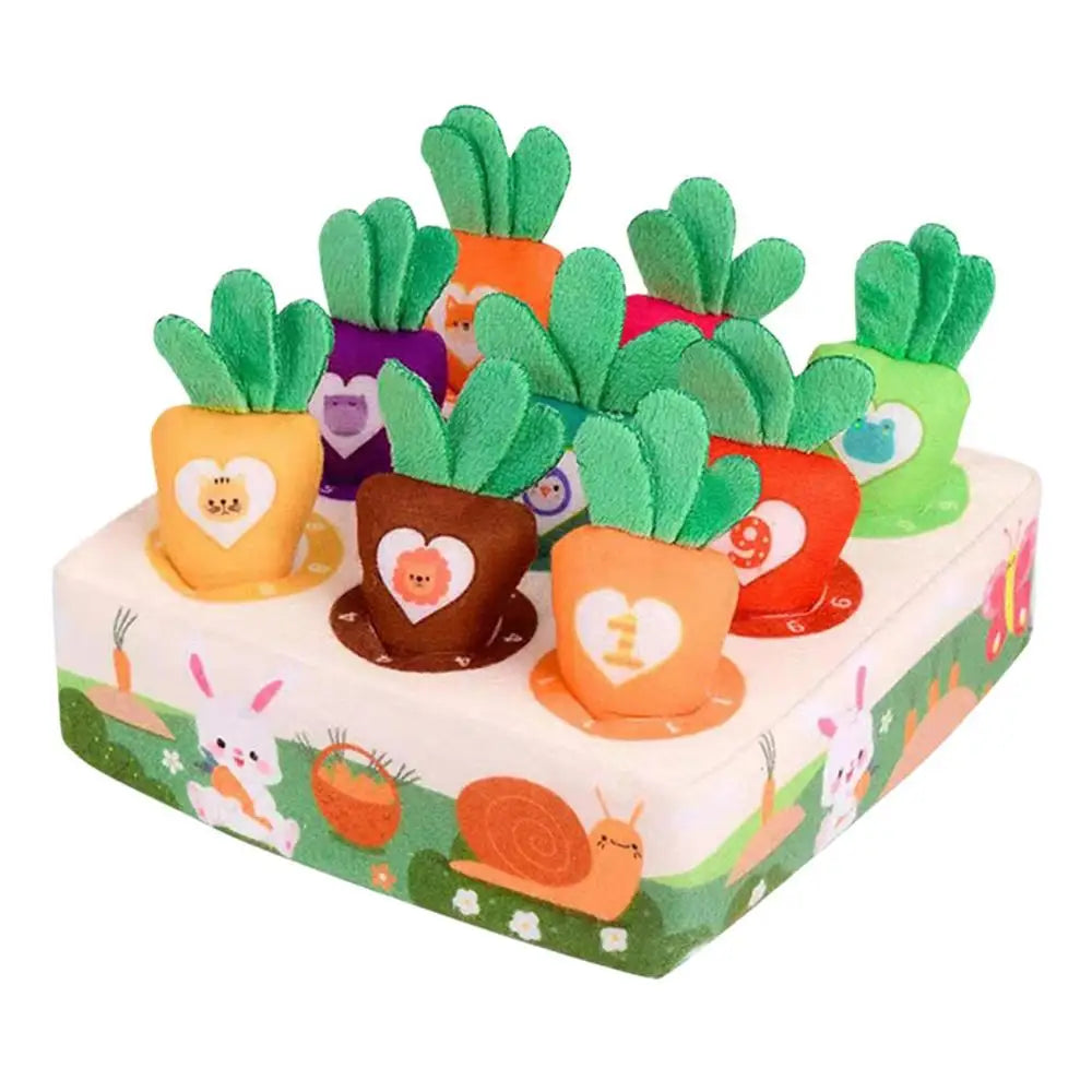 Carrot Harvest Stuffed Montessori Toys