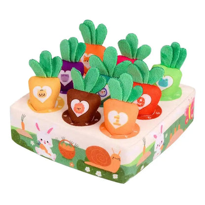 Carrot Harvest Stuffed Montessori Toys