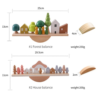 Wooden Forest Blocks