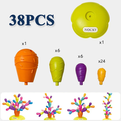 Balancing Cactus Sorting Building Set