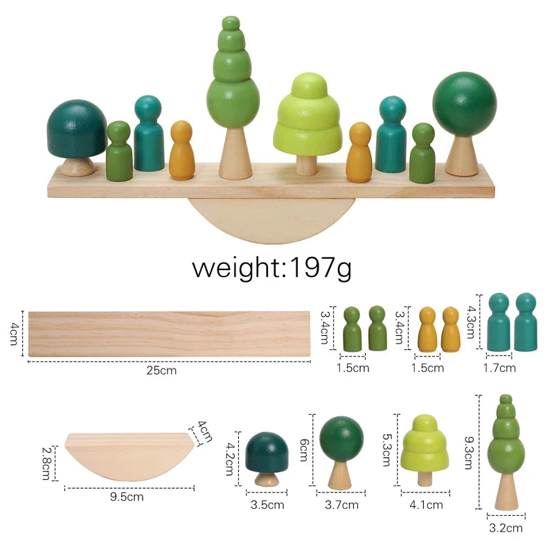 Wooden Forest Blocks