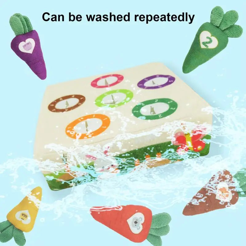 Carrot Harvest Stuffed Montessori Toys