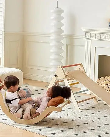 Pikler Triangle Climbing Set